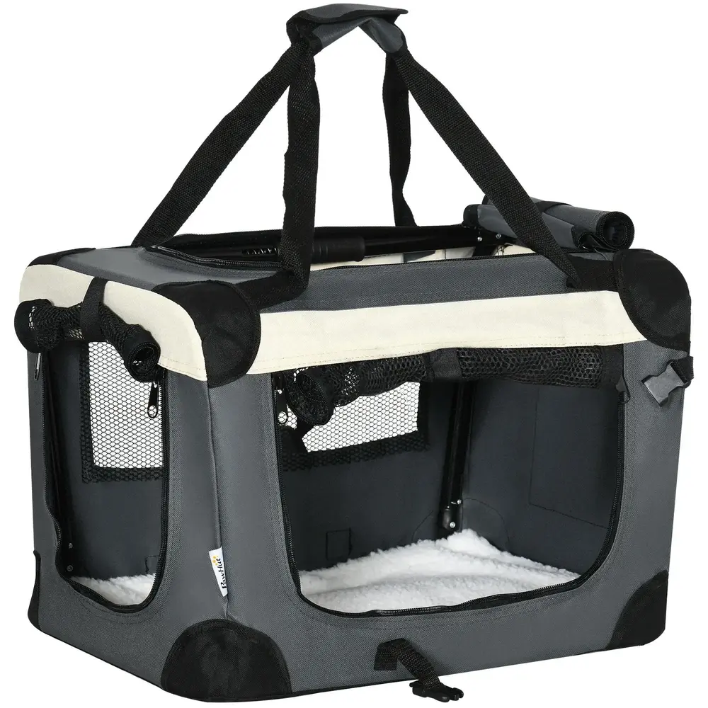 Husdjursväska Transportlåda för Katter 50,5 x 33,5 x 35 Cm