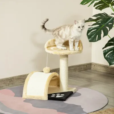 Klösträd 46 cm med Lekbollar, Beige