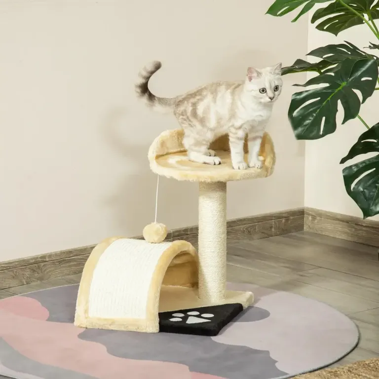 Klösträd 46 cm med Lekbollar, Beige
