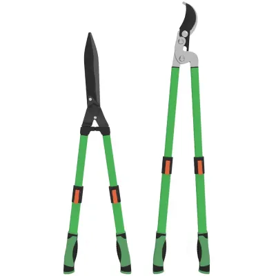 Häcksaxset 2-delad Trädgårdssax med Bladlängd 90 cm