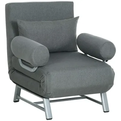 Stoppad Fåtölj Konverterbar till Gästsäng Ergonomisk
