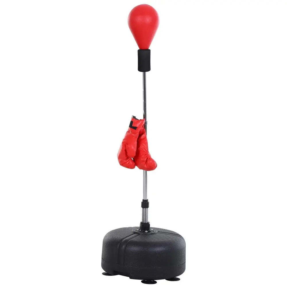 Stansboll Boxningssäck Röd av Plast och Metall 136-154 cm