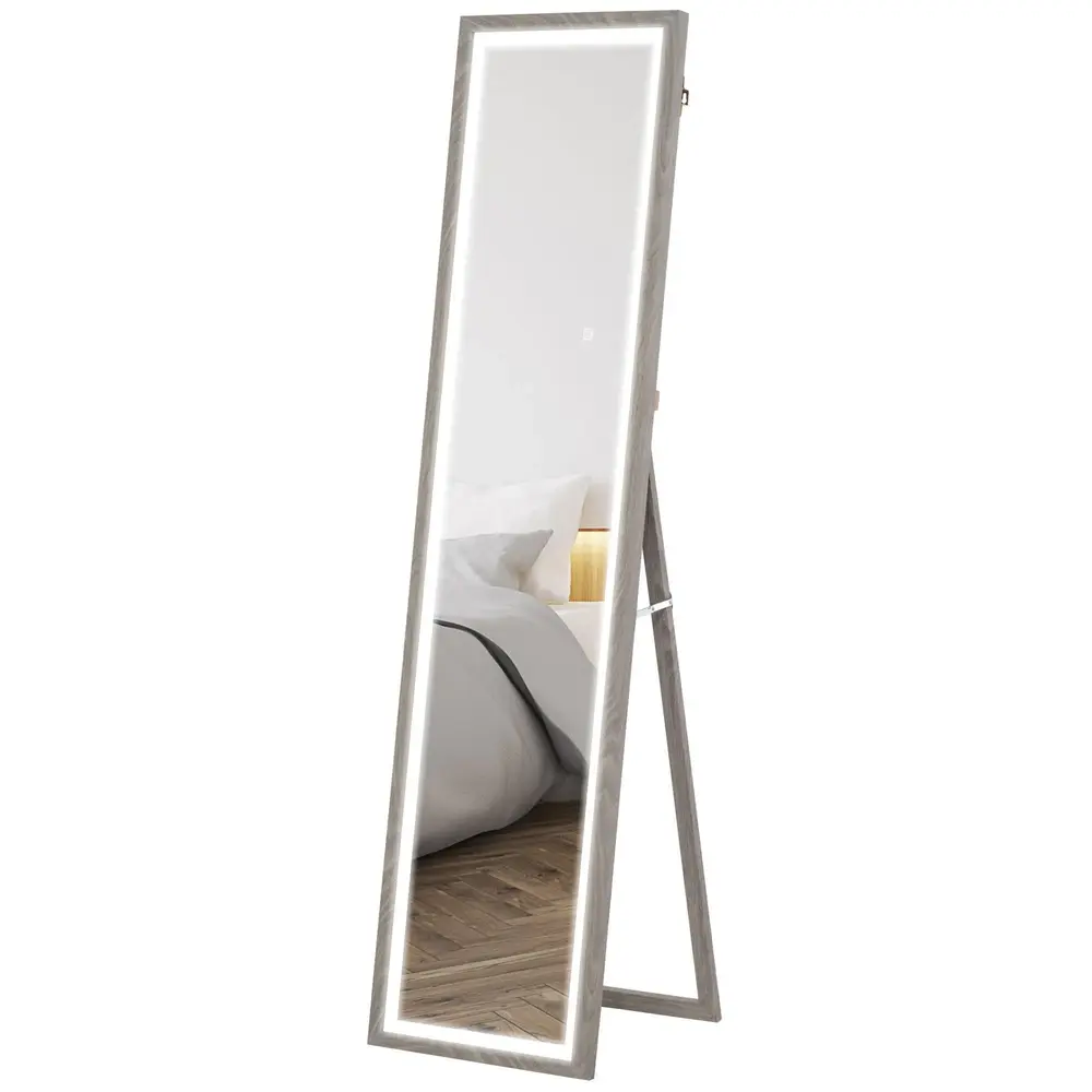 LED Fullängdsspegel med Touch Control Dimbar 3 40x160 Cm