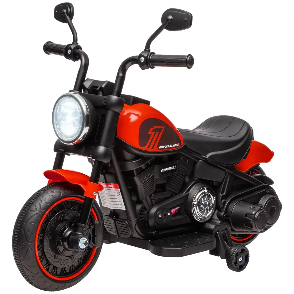 Elektrisk Barnmotorcykel med Strålkastare 76 x 42 x 57 Cm
