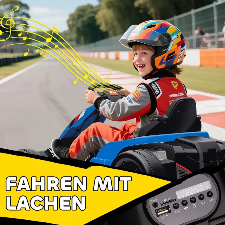 24 v Elektrisk Gokart Driftläge Justerbart Säte 5-Punkts Barn Dubbla