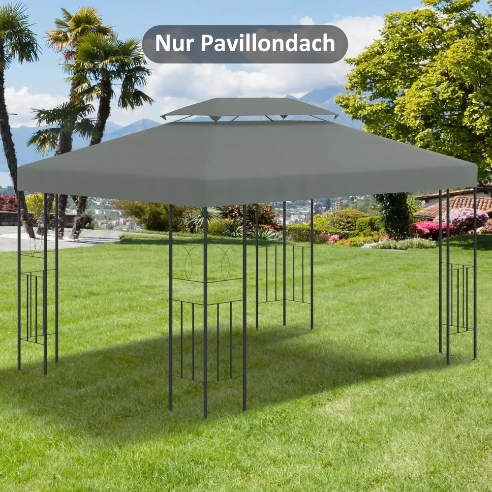 Ersättningstak till Paviljong Vattenavvisande 3 x 4 M