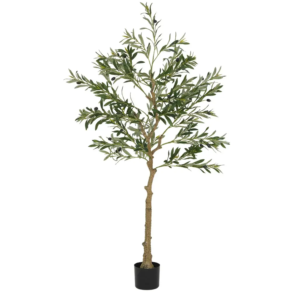 Konstgjort Olivträd 720 Löv 40 Oliver 150 Cm