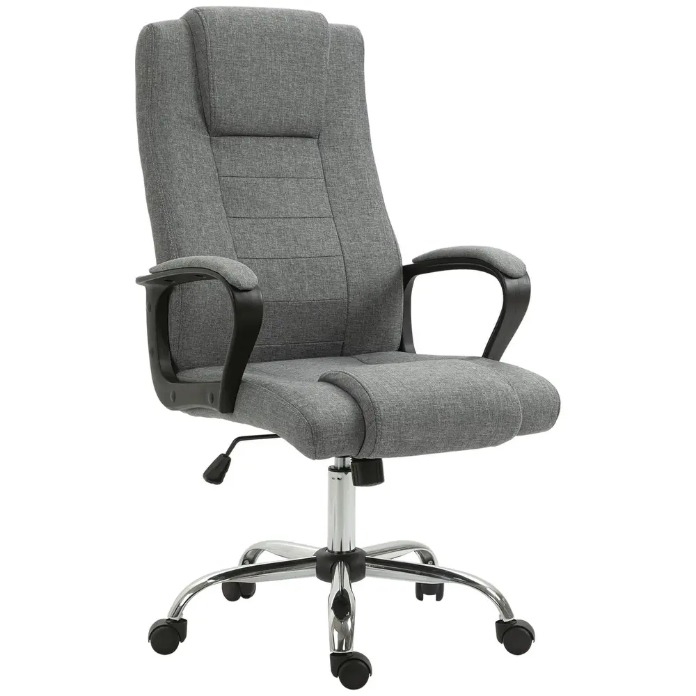 Ergonomisk Kontorsstol med Vippfunktion Höj- 110-119 Cm