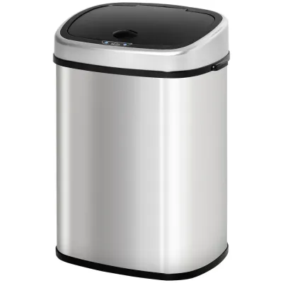 Sopkärl 48 l Kökssoptunna med IR-Sensor 40,5 x 29,5 x 68 cm