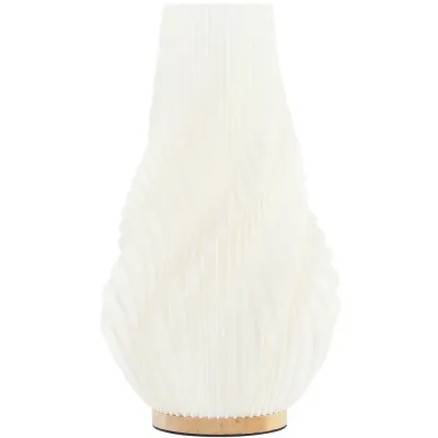 Bordslampa Smart Vit av Plast Dimbar Lampa 20 x 20 x 34,5 cm