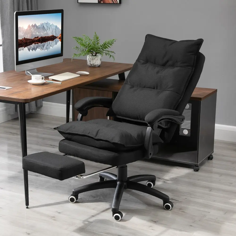 Ergonomisk Kontorsstol Svart