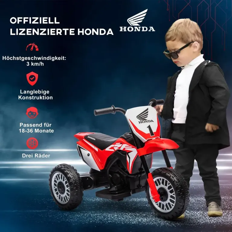 Elektrisk Barnmotorcykel Ljudeffekter för 18–36 Månader