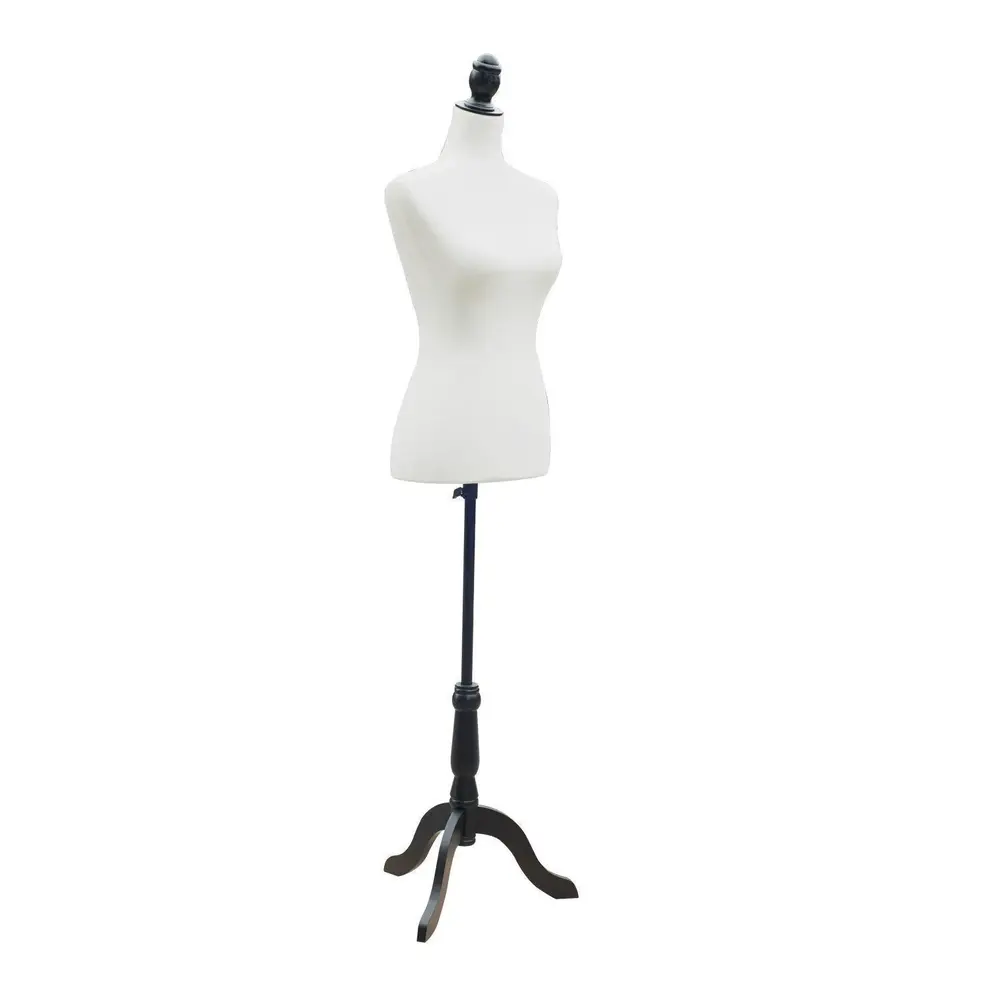 Skyltdocka Torso Kläddocka för Fönster Skum Trä
