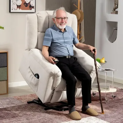 Powerlift Vilstol med Massagefunktion Värmefunktion