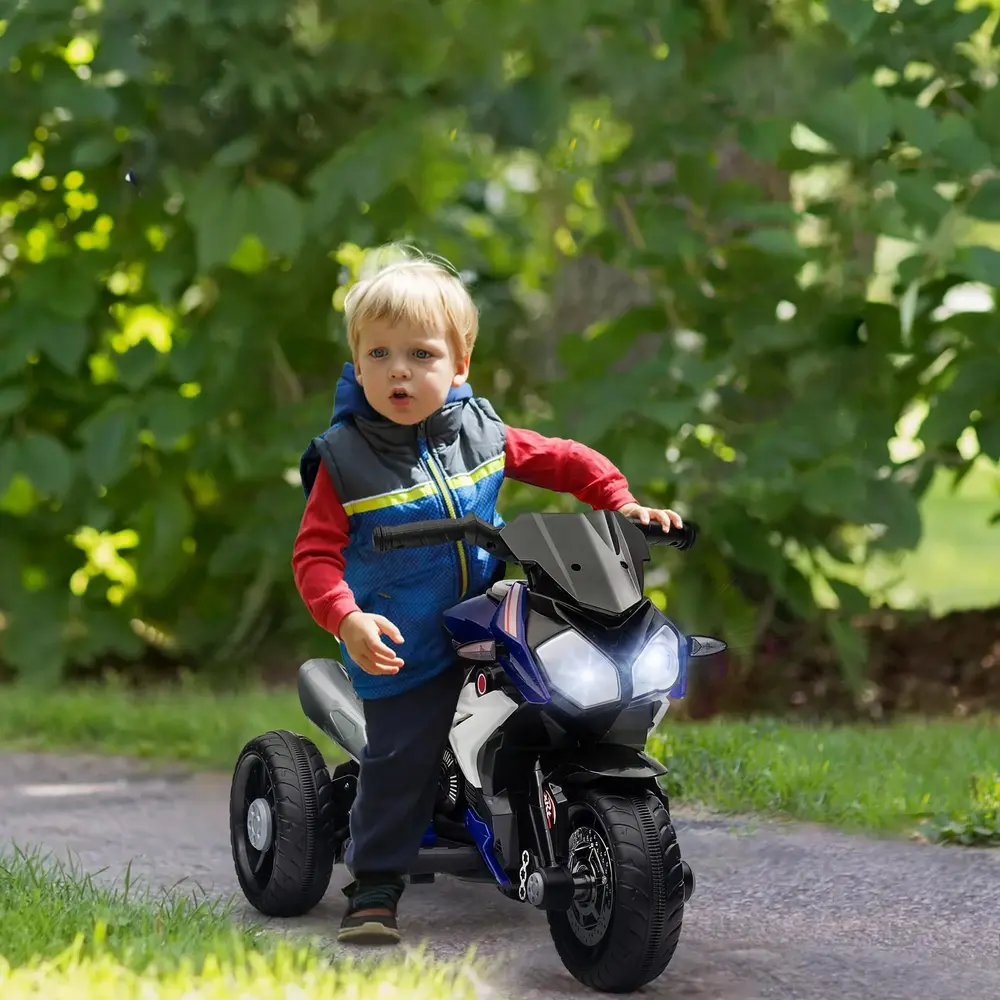 Elektrisk Barnmotorcykel med Ljus och Ljud Laddningsbar 3