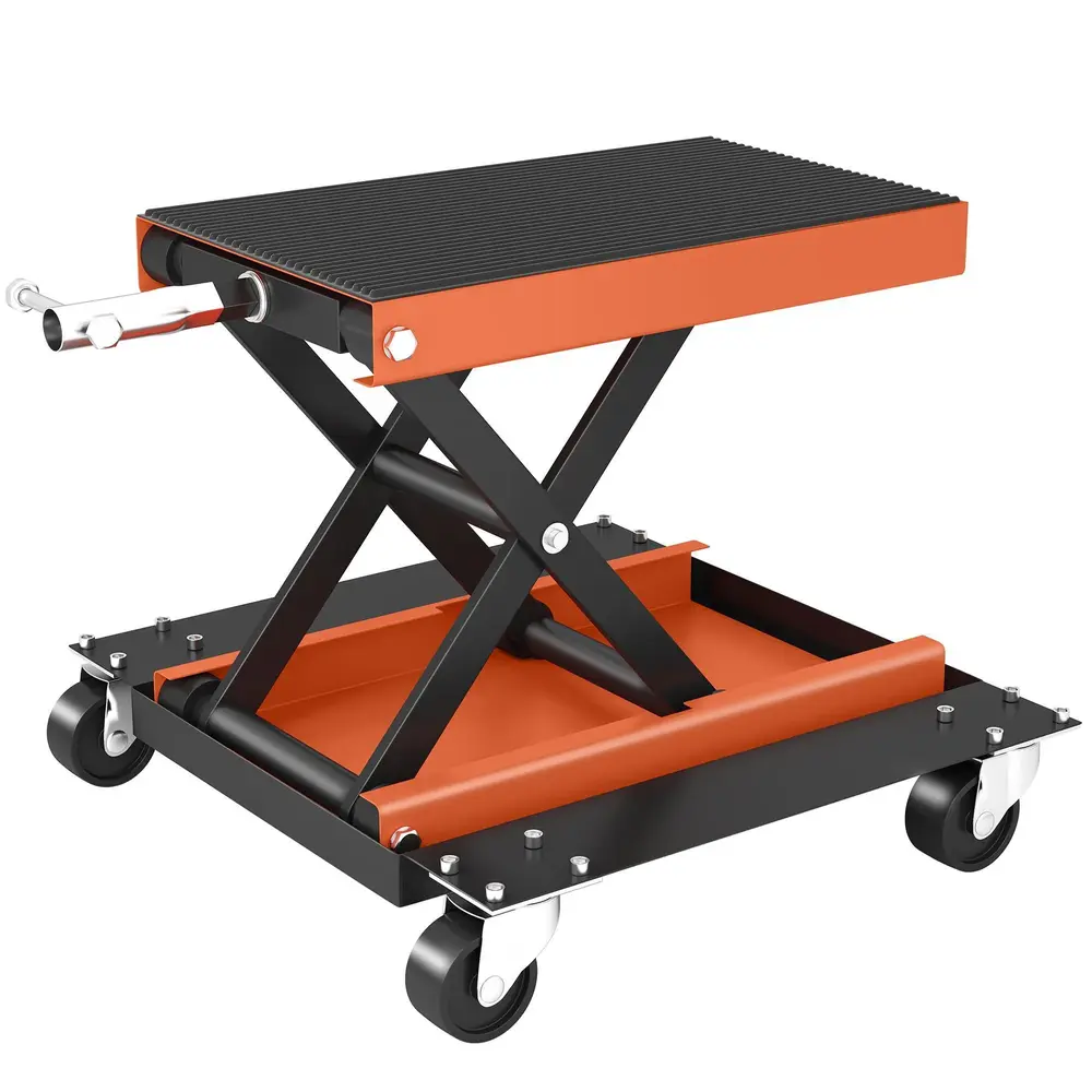 Motorcykeljack 500 Kg Lastkapacitet Höjdjusterbar 135-390