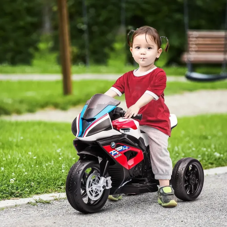 Elektrisk Motorcykel för Småbarn Säker Trehjuling Elmotorcykel