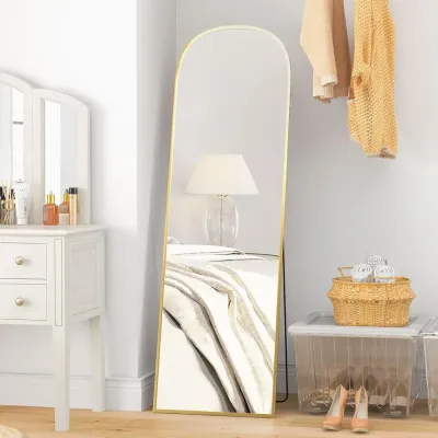 Helspegel med Ram i Ergonomisk 50 x 1,5 x 161,5 cm, Guld