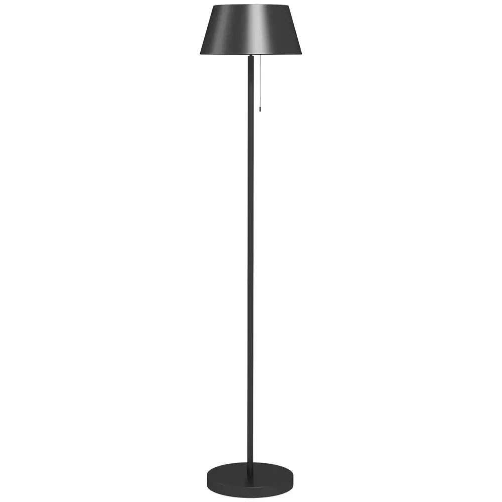 Golvlampa Utomhuslampa Vit av Plast Solcellslampa USB
