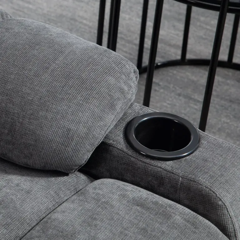 Vridbar Vilstol med Fotstöd Upp till 150 Relax Fåtölj Lutning