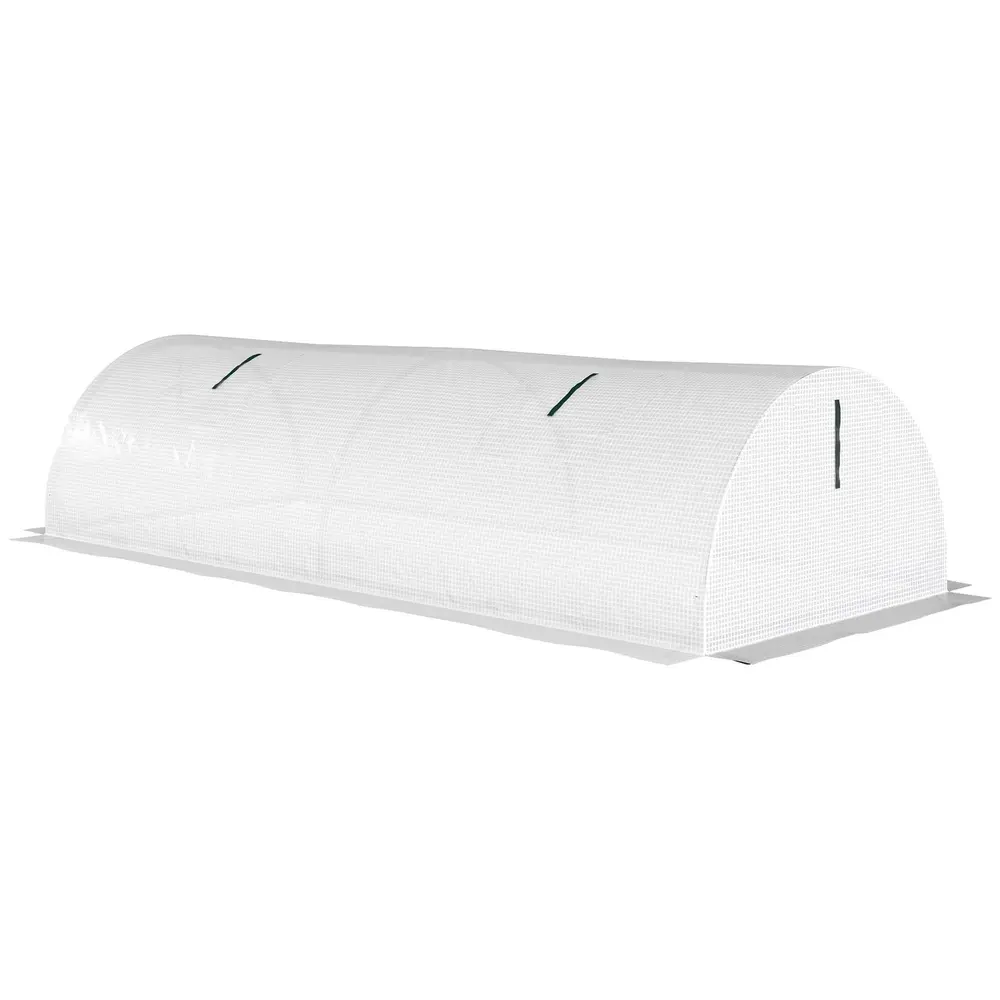 Litet Växthus Tunnelväxthus med Runt Tak 200 x 80 x 45 cm