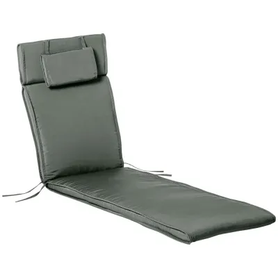 Solstolskudde Trädgårdsstol med Avtagbart 198 x 53 x 5 cm