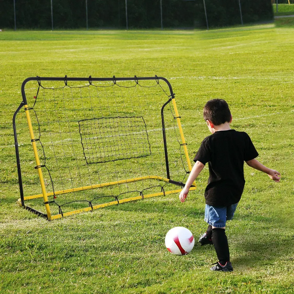 Kickback Fotbollsrebounder Mål Rebound 184 x 63 x 123 Cm