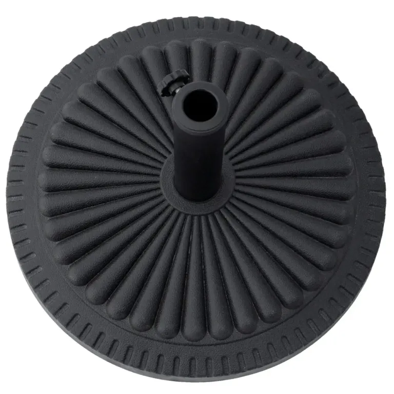 Rund Parasollfot i Cement Parasollstativ 49 cm