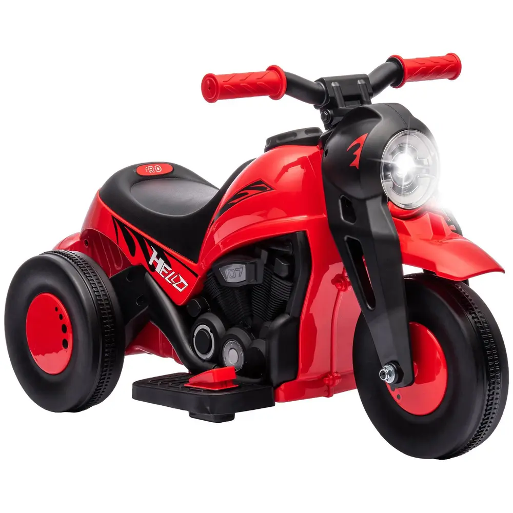 Elektrisk Barnmotorcykel 6V med Musik och Blåsare 2,5-3