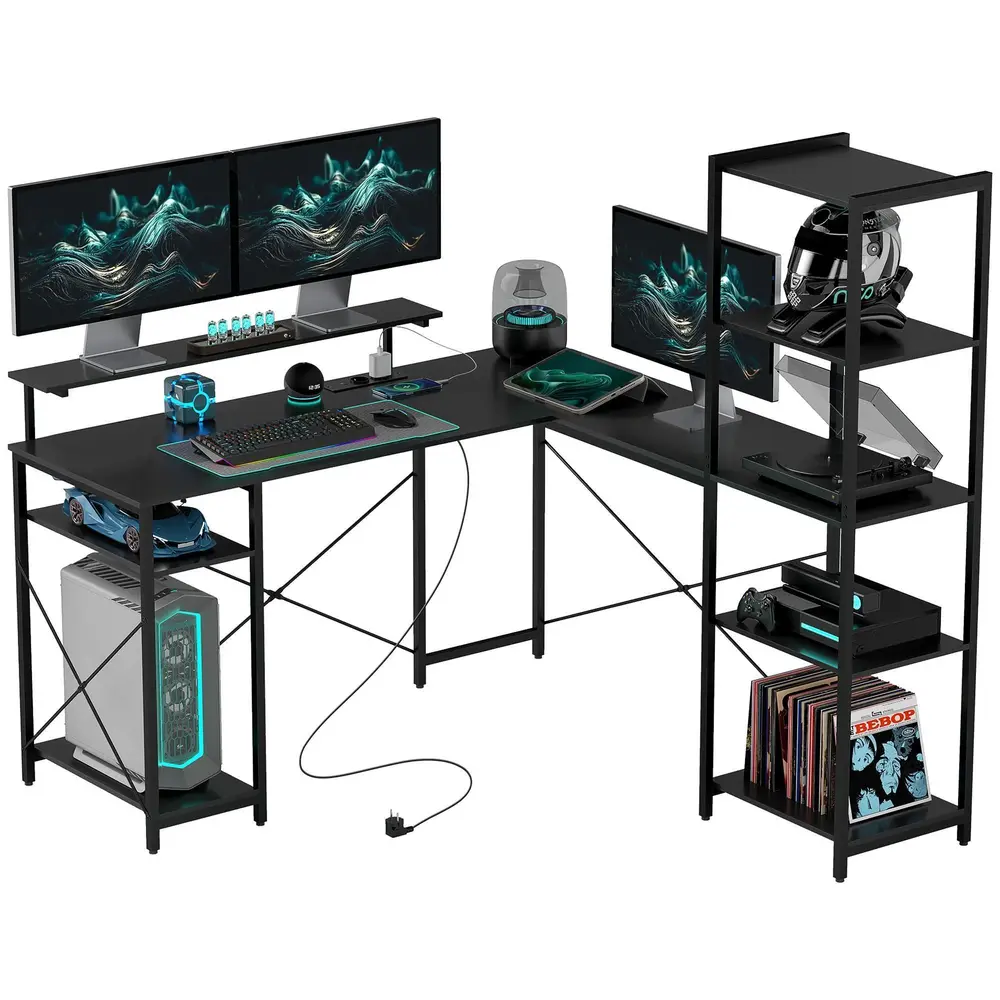 Skrivbord Datorbord L-Format 137 x 140 x 139,5 Cm