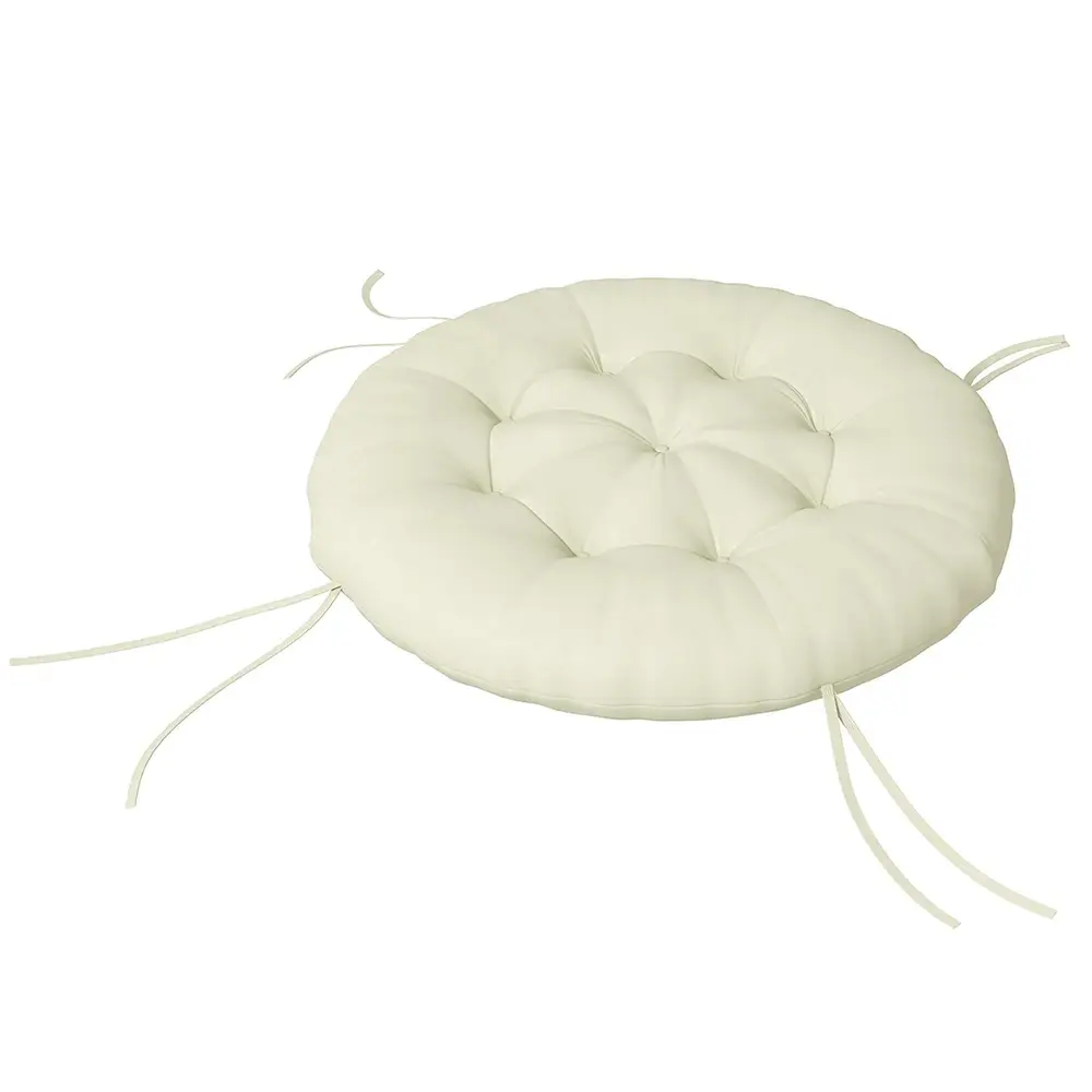Trädgårdsstolsdyna Sittdyna Beige av Polyester för 10 Cm