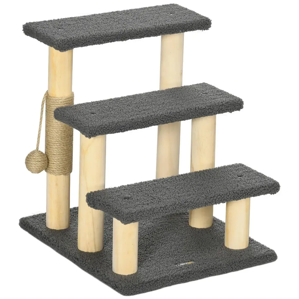 Klösträd för Katter med Koja och Sisalpelare 48 Cm