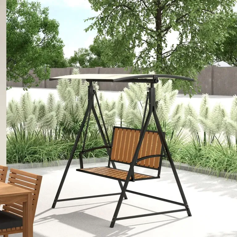 Hammock 2-Sits Svart 142 x 112 x 162 cm