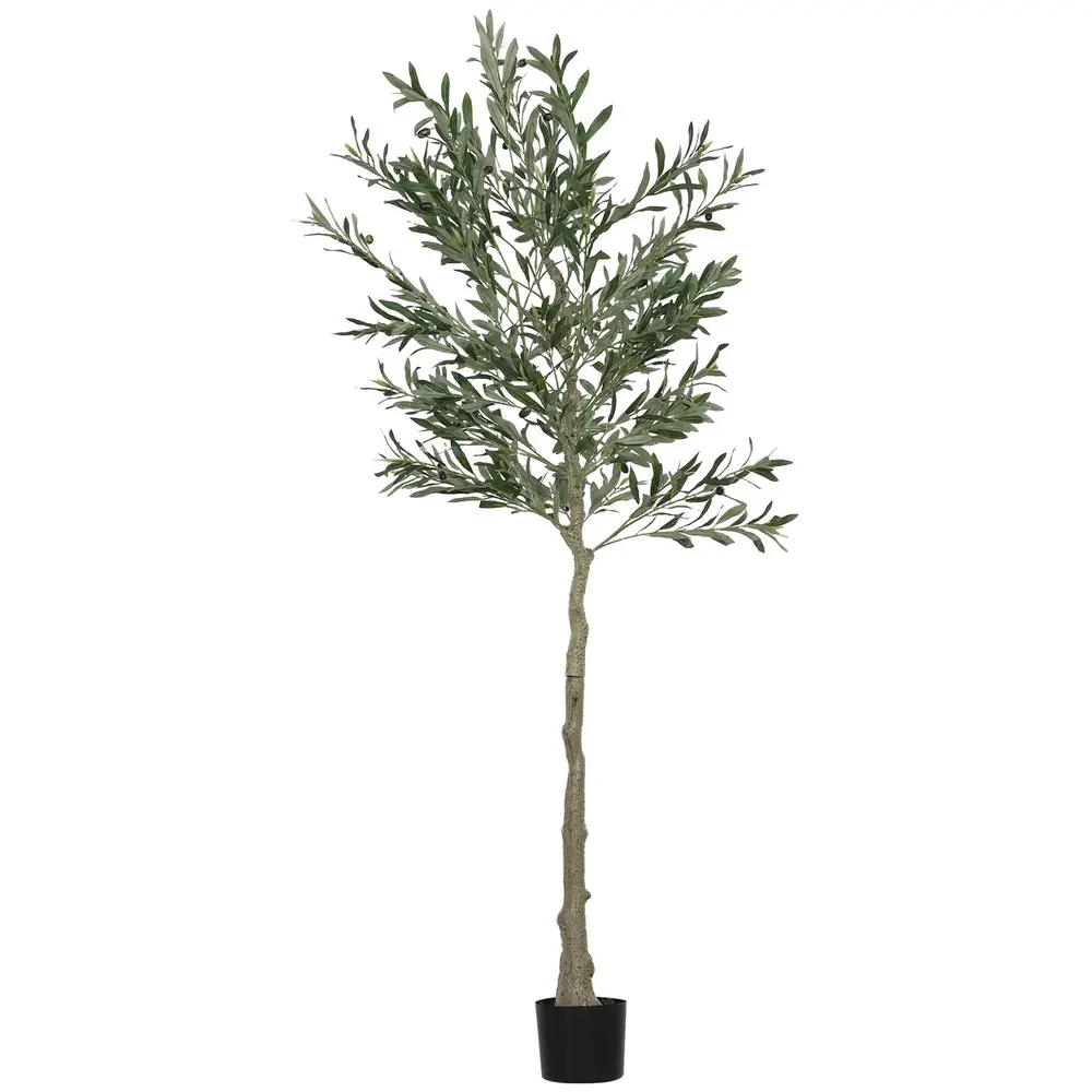 Konstgjort Olivträd 900 Löv 40 Oliver 180 Cm