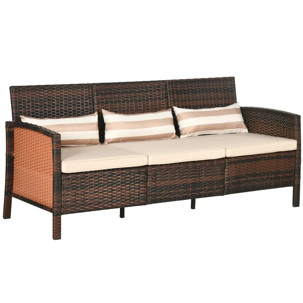 3-Sits Soffa i Konstrotting 173 x 68 x 78 Cm