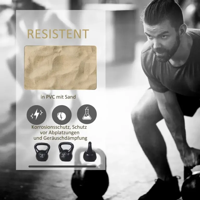 Kettlebell Prisvärd Svart för Hemmaträning