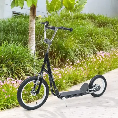 Sparkcykel med Handbroms 16 Tum 135 x 58 x 92-100 cm