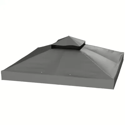 3 x 3m Gazebo Ersättningstak Ersättningspresenning