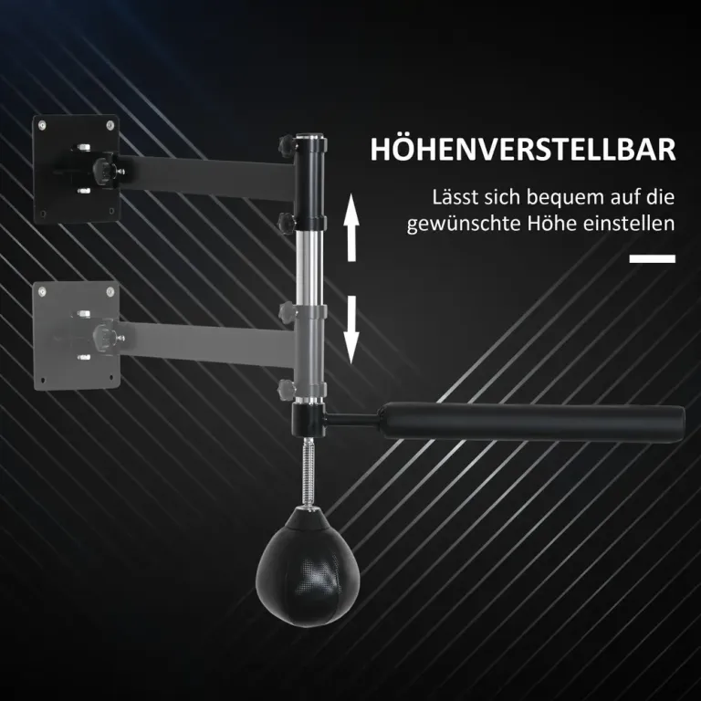 Boxboll med Stativ Hopfällbar Boxningsstation