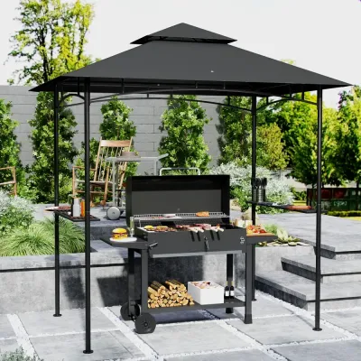 Grillpaviljong Trädgårdspaviljong 240 x 150 x 258 cm