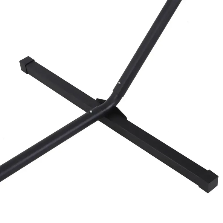 Hängmattsram Metall med Krokar Upp till 360 x 92 x 115 cm