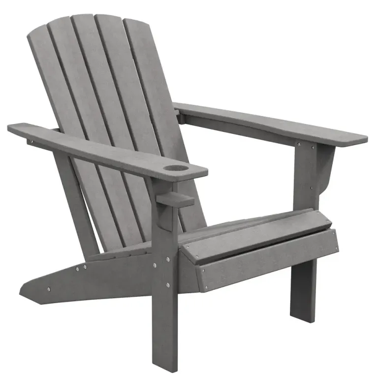 Adirondackstol med Mugghållare 75 x 87 x 90 cm