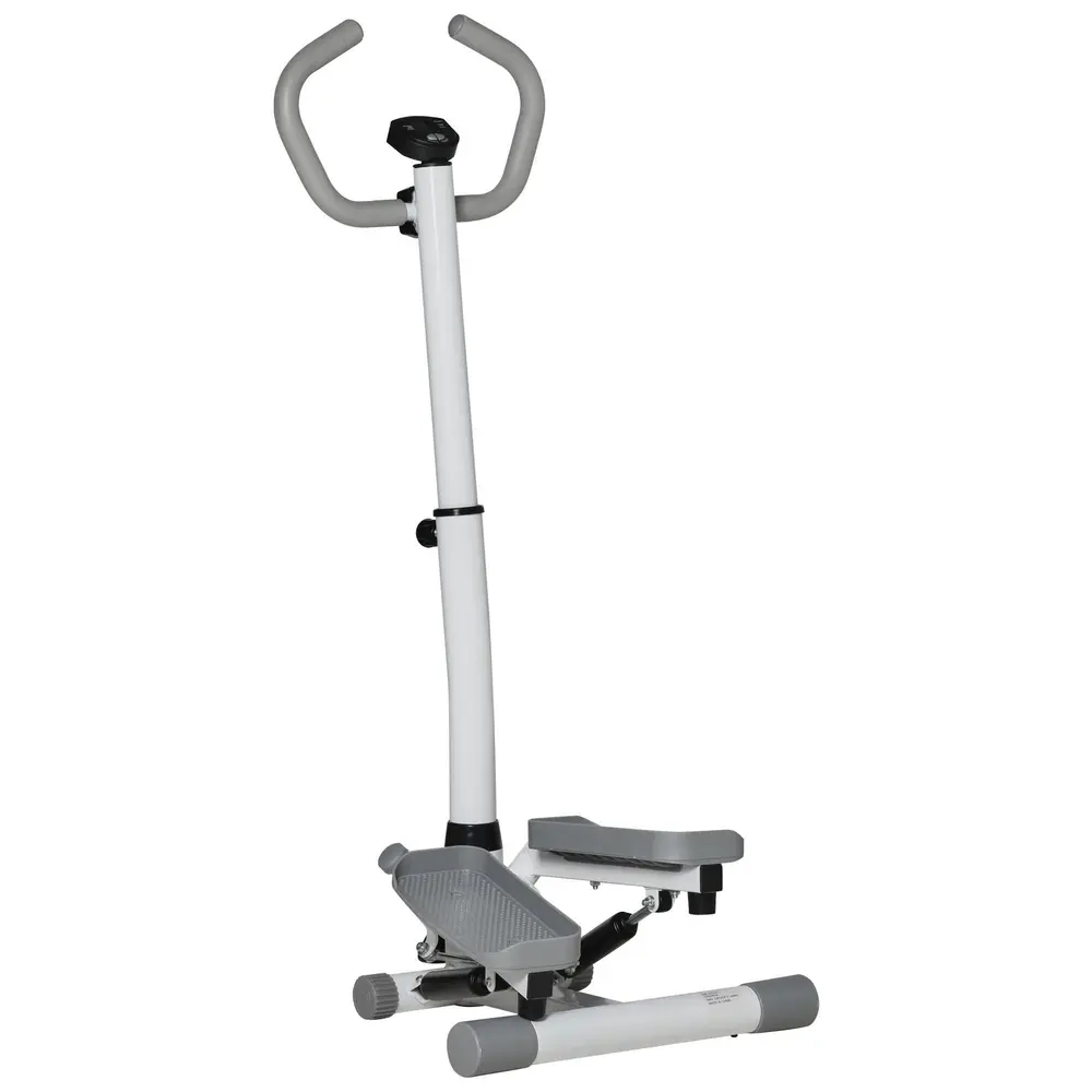 Stepper Ergonomisk Vit Metall för 55 x 53 x 118–128 Cm
