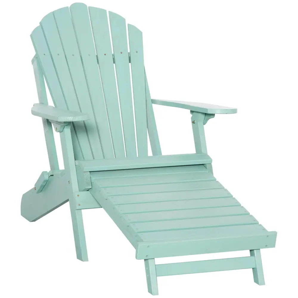 Solsäng Solstol Hopfällbar Adirondackstol i Furu 78 x 140 x