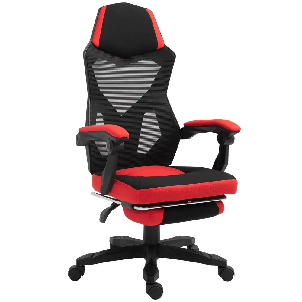 Gaming Chair Ergonomisk Skrivbordsstol 58 x 72 x 112-122 Cm
