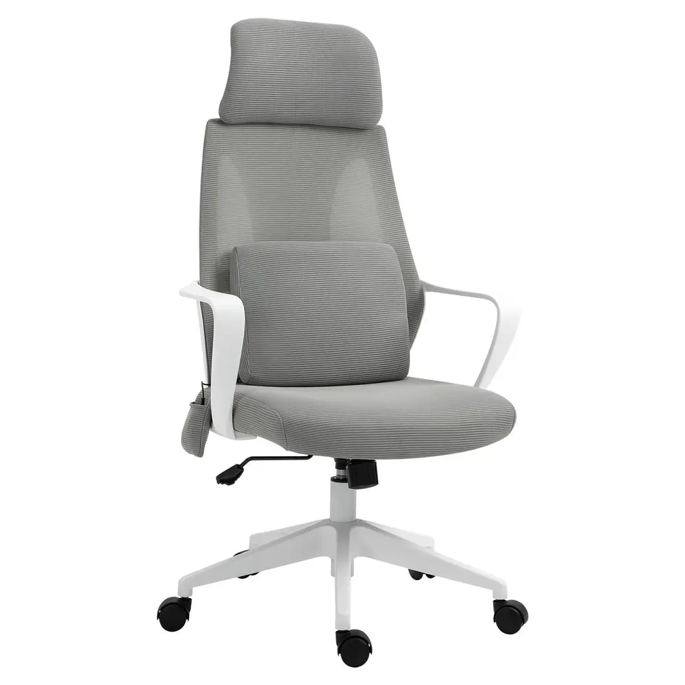 Ergonomisk Kontorsstol med Massage Skrivbordsstol med Hög