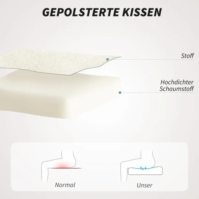 Kontorsstol Ergonomisk Beige Tyg för Skrivbord Kontorsfåtölj Teddy