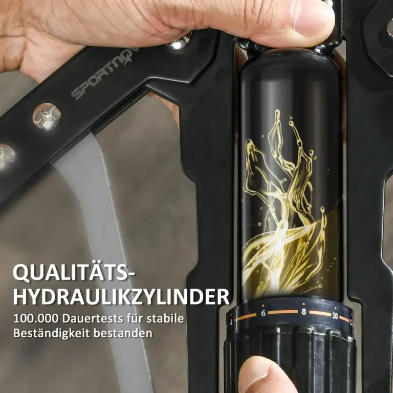 Armtränare med Hydrauliskt Motstånd för Styrketräning Justerbar