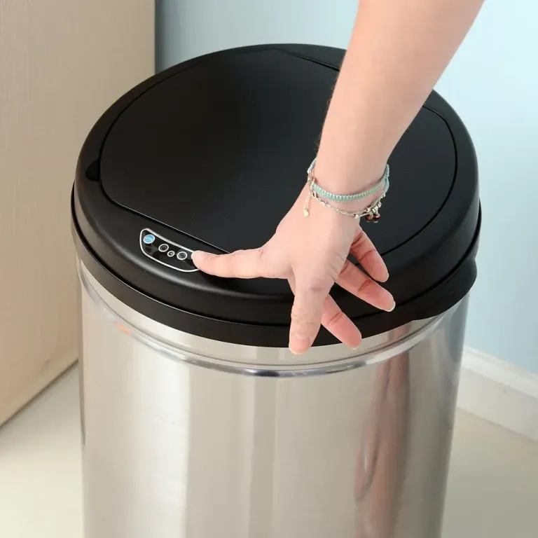 Automatisk Sensor Papperskorg 30 l med Mjukstängning