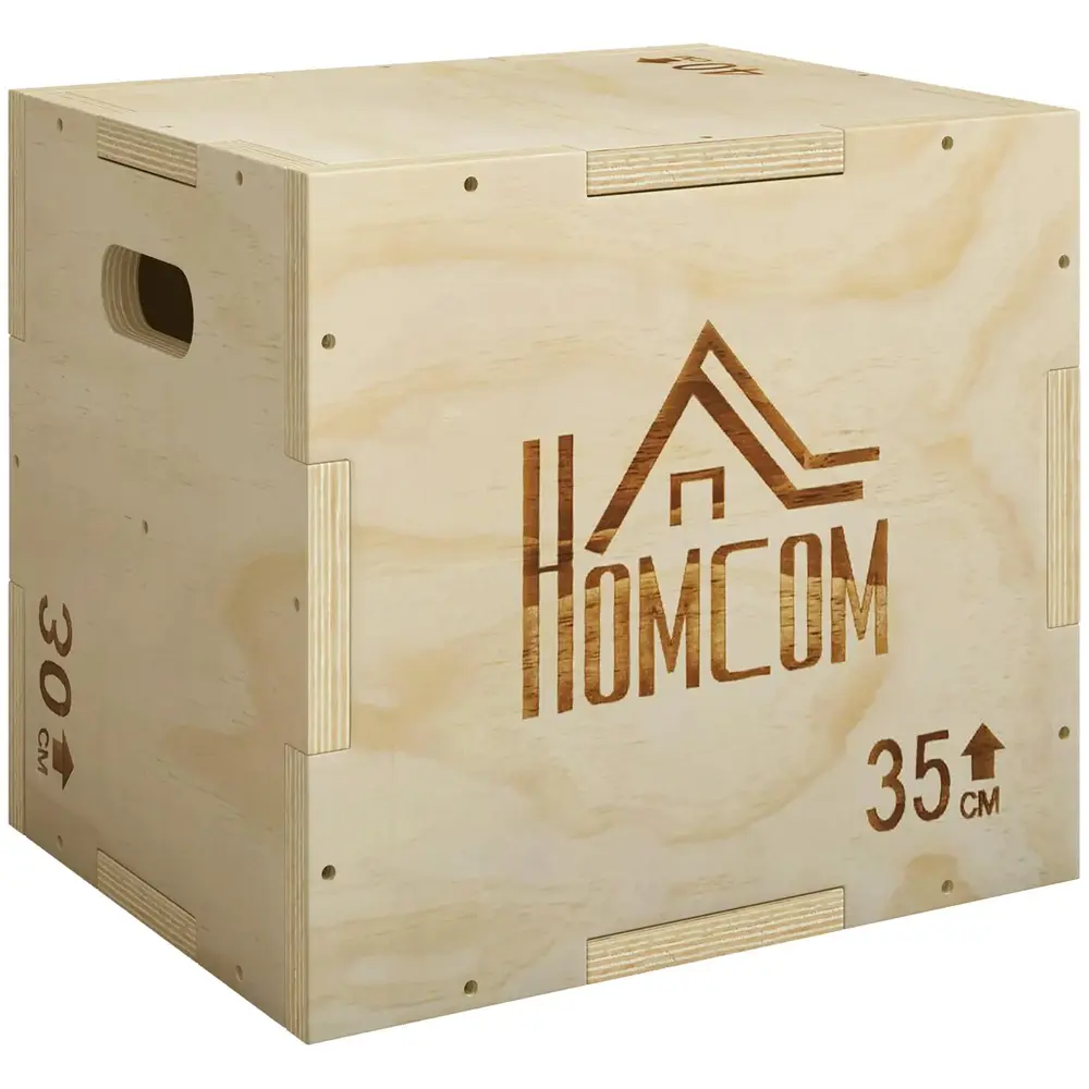 Hoppbox 3 i 1 för Träning 40,5 x 35,5 x 30,5 Cm